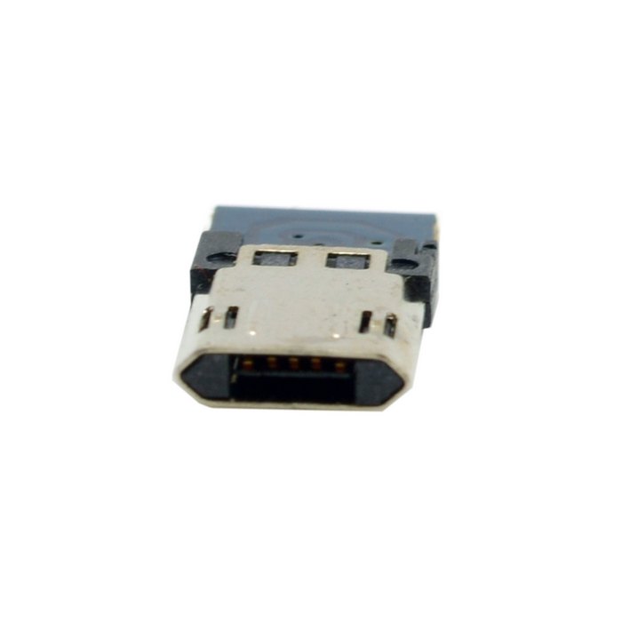 5Pcs Reversible DIY Micro USB 2.0 5Pin Male Plug Connector with Housing Cover for Cell Phone and Tablet Solder Type