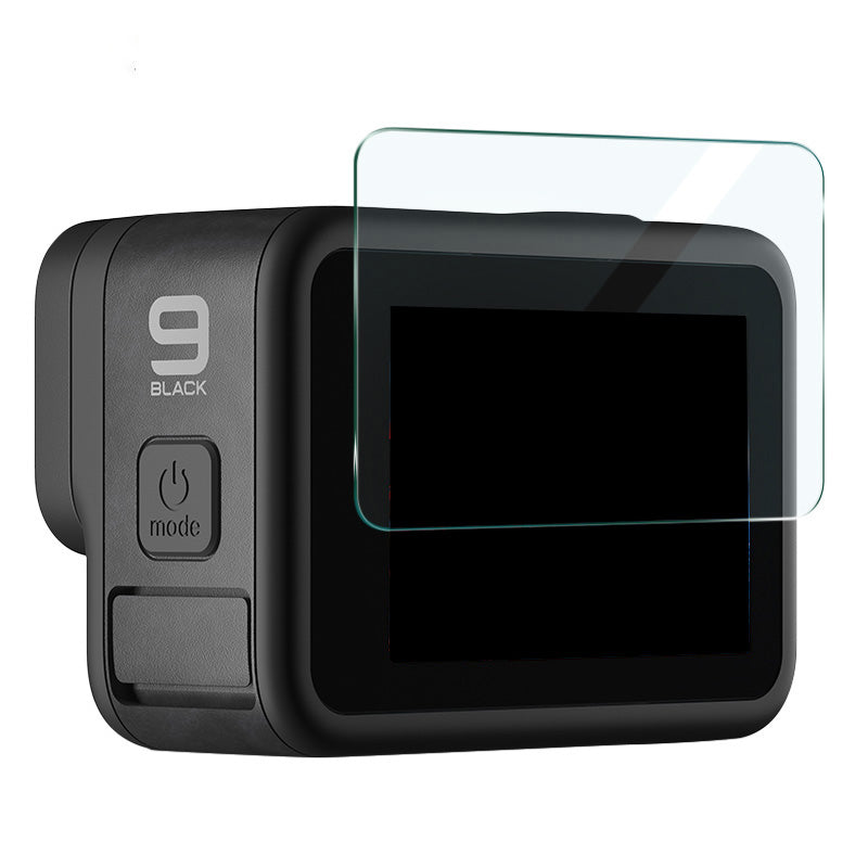 IMAK A Set of Front+Back Screen Protector with Camera Lens Film for GoPro Hero9 Tempered Glass Film