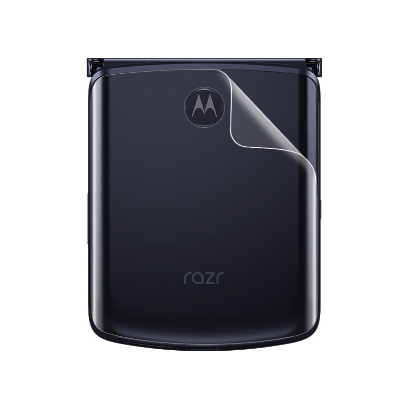 Uniqkart Hydrogel Film III for Motorola Razr 5G Phone Screen+ Inside Screen+ Back TPU Protective Film