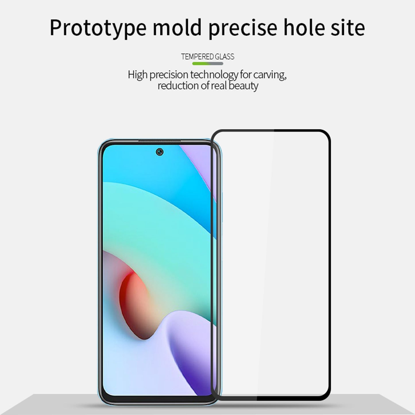 PINWUYO For Xiaomi Redmi Note 12R Pro 5G JK Tempered Glass Film Series-2 Full Cover High Aluminum-silicon Glass Phone Screen Protector