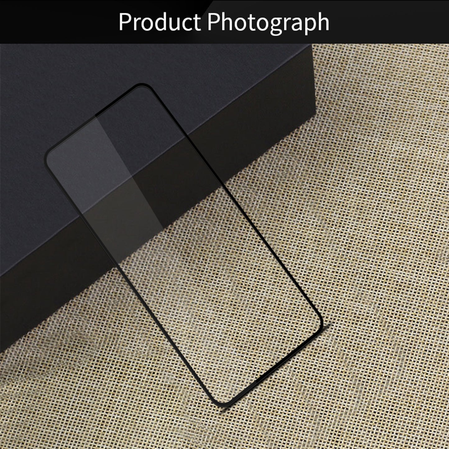Uniqkart Tempered Glass Film Series-1 for Xiaomi Redmi Note 12R Pro 5G Full Cover Screen Protector High Aluminum-silicon Glass Full Glue Film