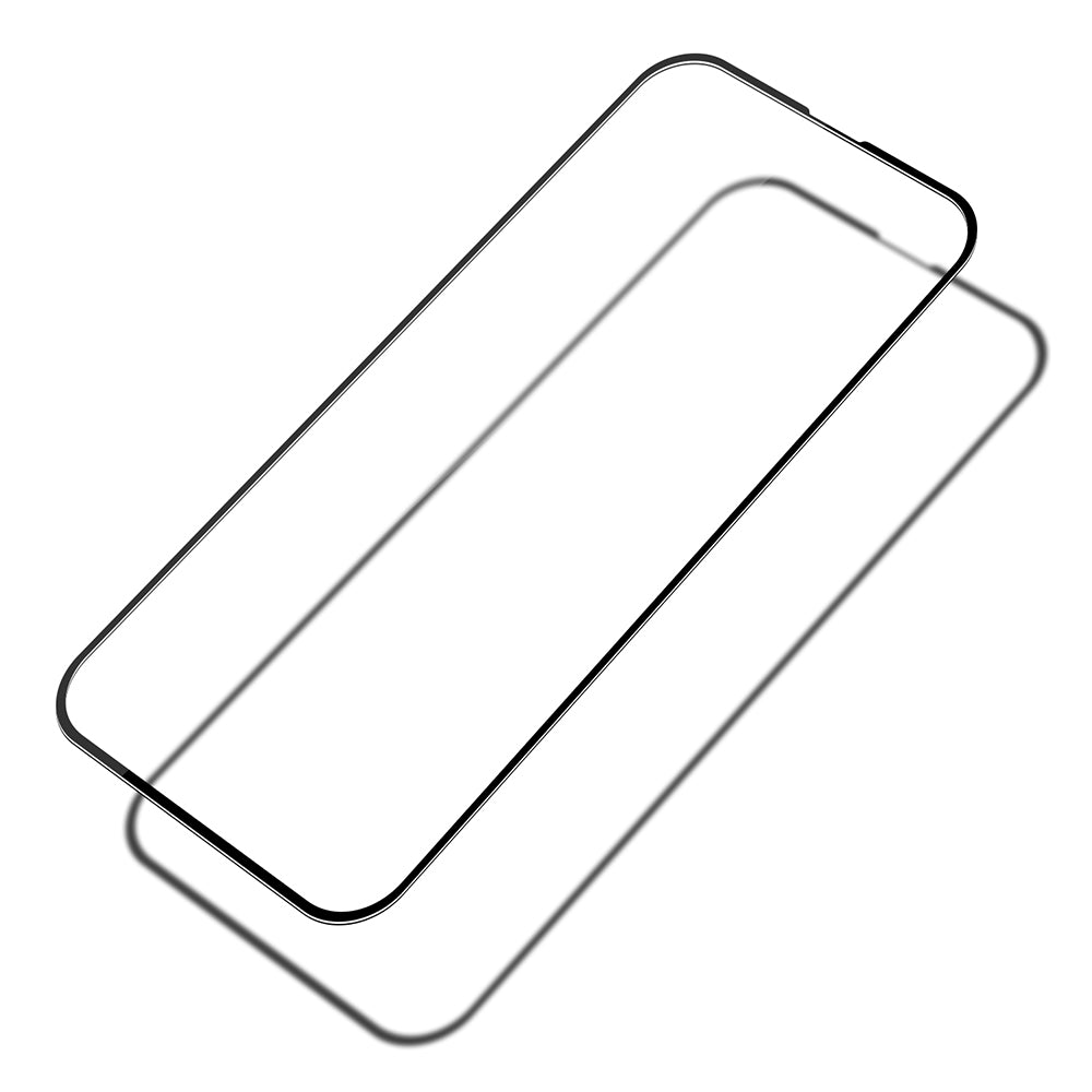 Uniqkart Tempered Glass Film Series-1 Anti-Scratch Screen Protector for iPhone 15 Plus Full Glue High Aluminum-silicon Glass Film