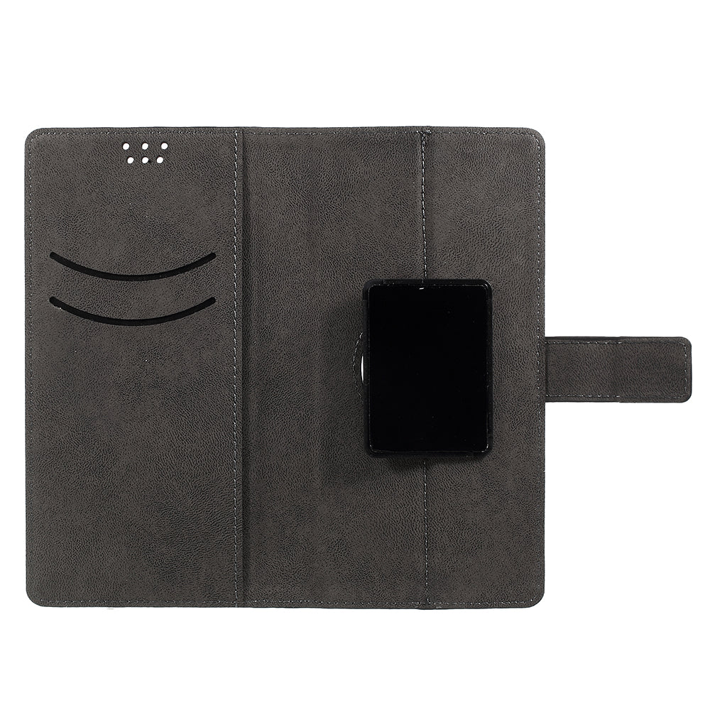 PU Leather Wallet Stand Case for iPhone 8/7/6s/6 and other smartphone between 4.7-5 inches