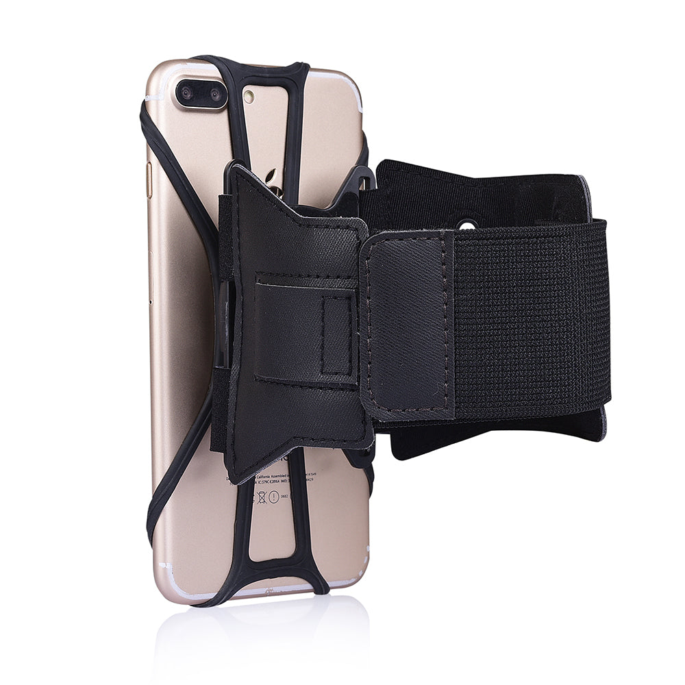 Universal Flexible Octopus Magnetic Armband Case Jogging Running Phone Case for iPhone Samsung Huawei