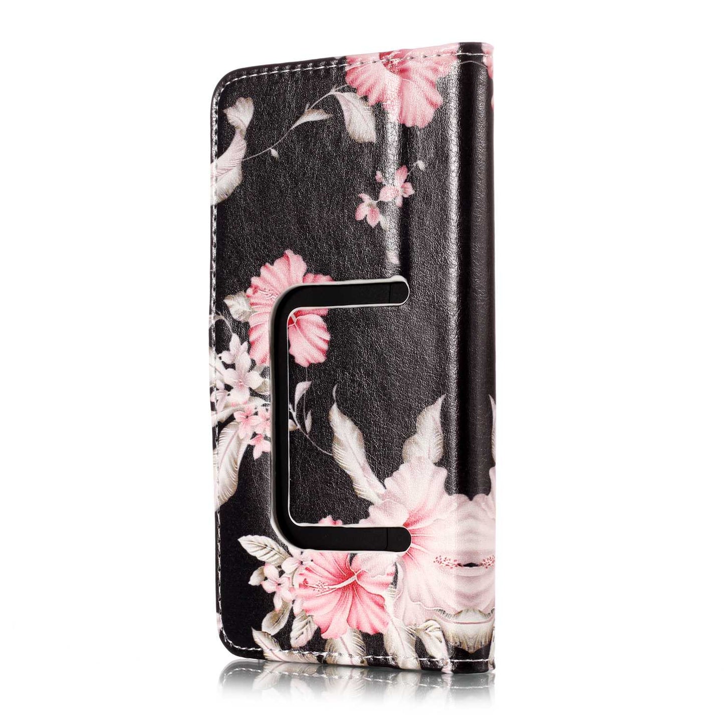 Azalea Flower - Universal Pattern Printing Leather Wallet Mobile Phone Case for iPhone 8/LG K3 (2017)