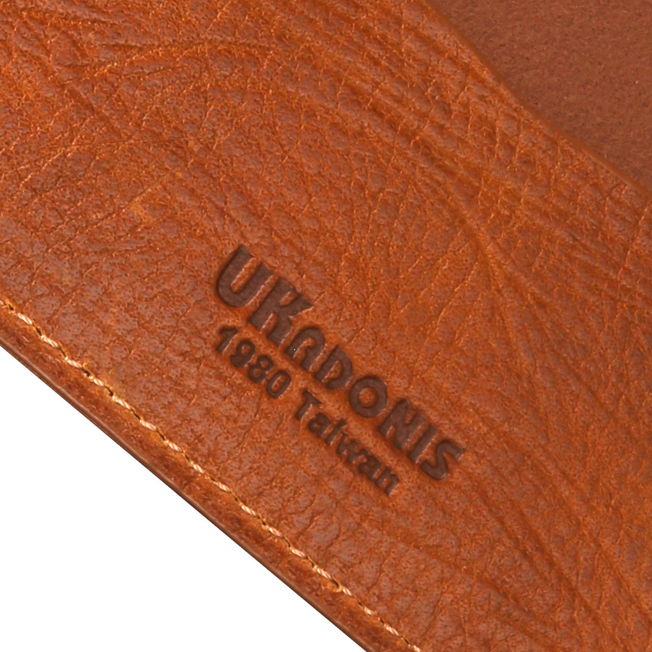 UKF-L04 4.7 inch Universal Genuine Leather Wallet Protection Mobile Phone Shell for iPhone 8 / 7 / 6s / 6 Etc. - Borwn