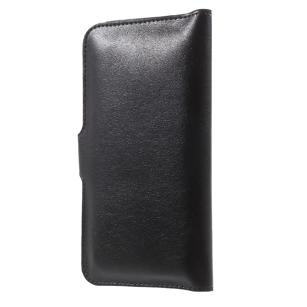 Universal Leather Case Wallet Cover for iPhone 6s/6, Size: 140 x 68 x 10mm - Black