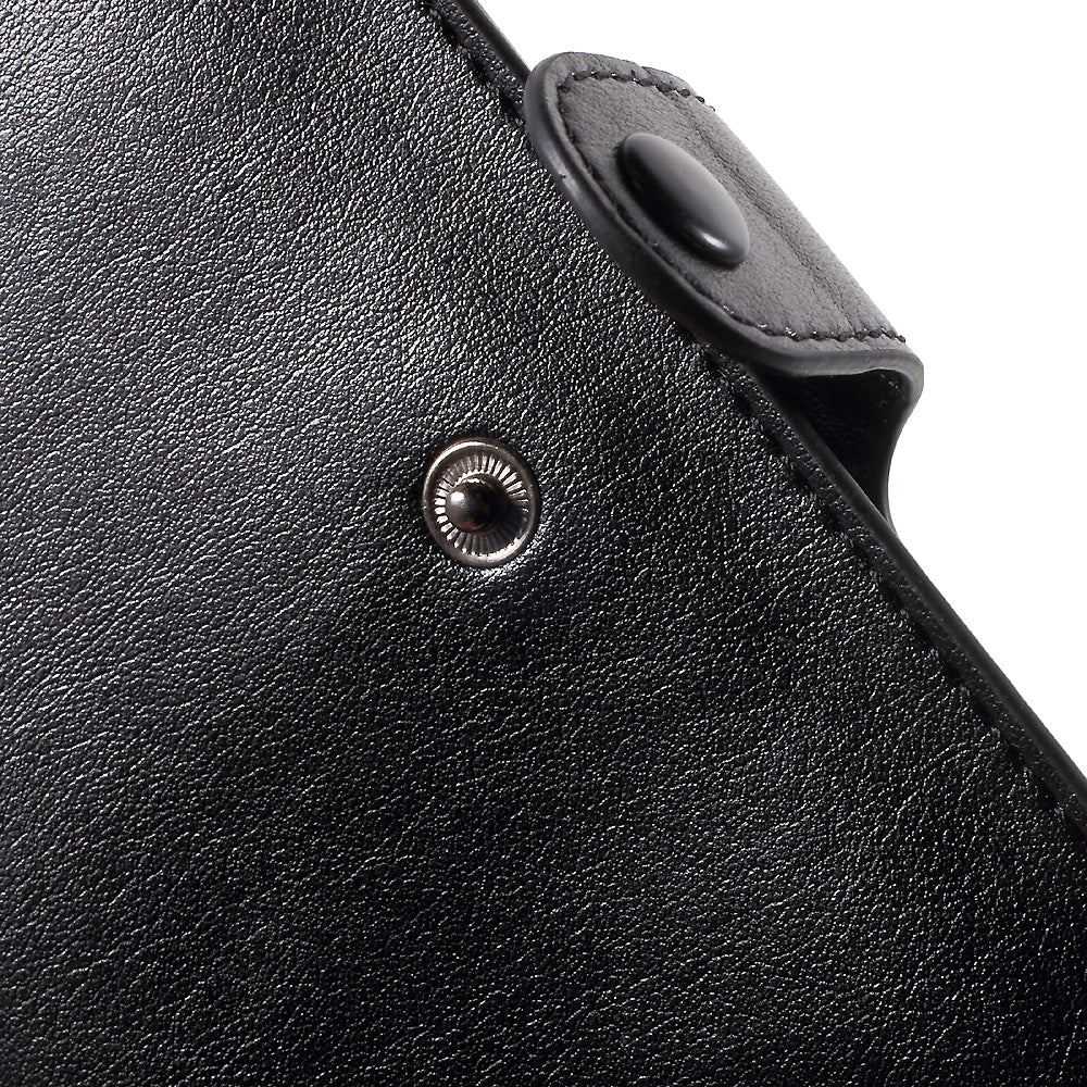 Universal Leather Case Wallet Cover for iPhone 6s/6, Size: 140 x 68 x 10mm - Black