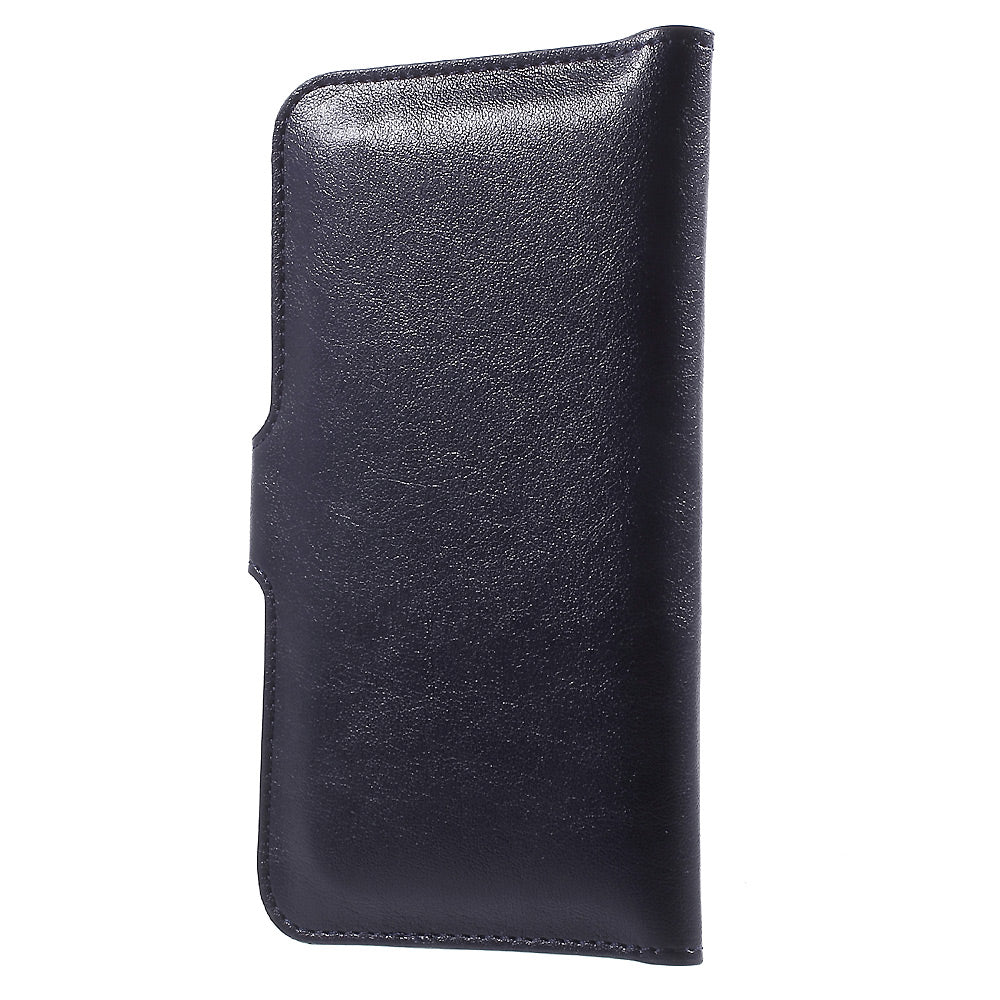 Leather Cover Wallet Card Holder for iPhone 6s/6, Size: 140 x 68 x 10mm - Dark Blue
