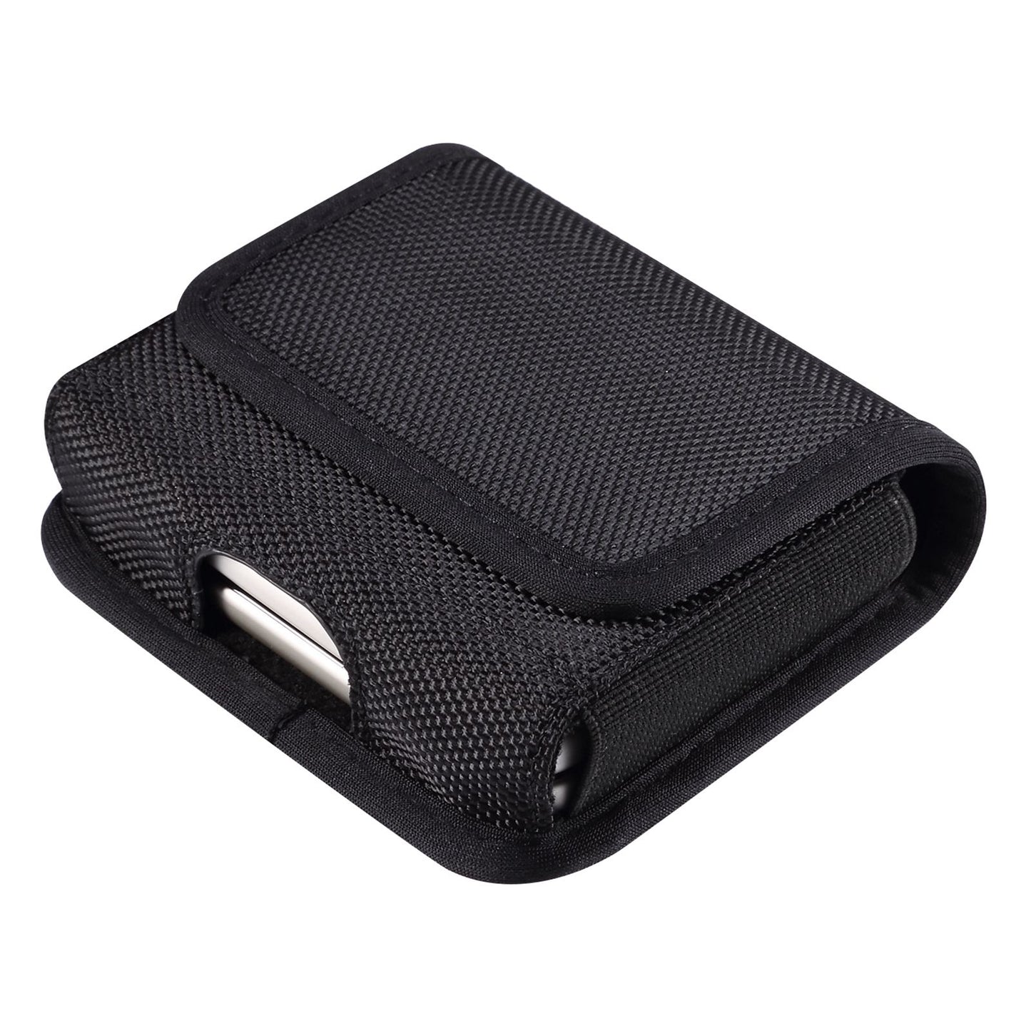 Uniqkart for Huawei P50 Pocket S / Samsung Galaxy Z Flip3 5G / Z Flip 5G / Z Flip Oxford Cloth Folding Phone Bag Waist Belt Clip Cell Phone Case