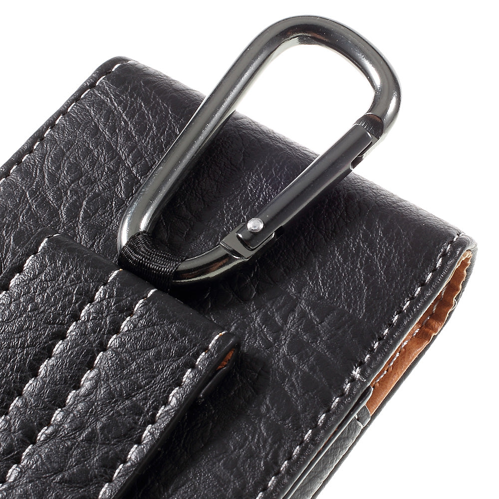 Outdoor Camping Hiking Waist Bag Pouch for iPhone 7 6s, Size: 150x80x15mm - Black