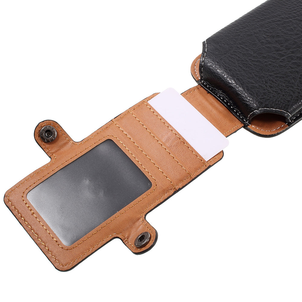 Outdoor Camping Hiking Waist Bag Pouch for iPhone 7 6s, Size: 150x80x15mm - Black