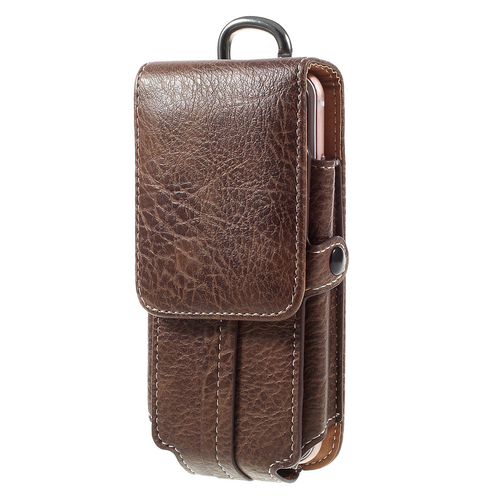 Outdoor Camping Hiking Waist Bag for iPhone 7 6s, Size: 150x80x15mm - Coffee