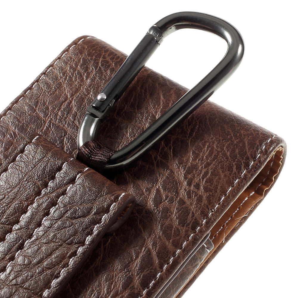 Outdoor Camping Hiking Waist Bag for iPhone 7 6s, Size: 150x80x15mm - Coffee