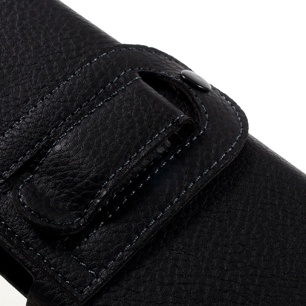 Litchi Texture PU Leather Pouch Case Holster with Belt Clip for iPhone 8 7 /Samsung Galaxy S4, Size: 140 x 80 x 30mm