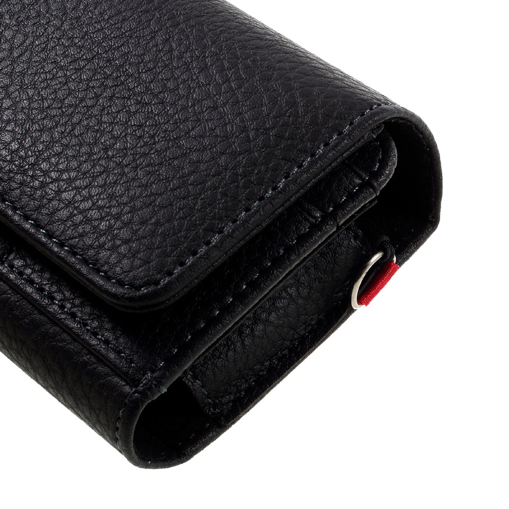 Litchi Texture PU Leather Pouch Case Holster with Belt Clip for iPhone 8 7 /Samsung Galaxy S4, Size: 140 x 80 x 30mm