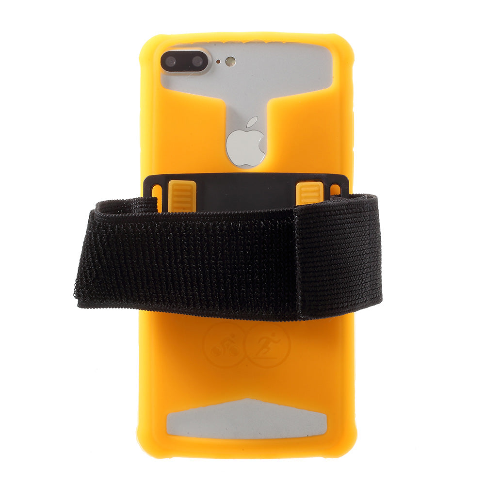 4.0-4.2inch Noctilucent Sports Armband Casing for iPhone 5 / 5c / 5s etc - Orange