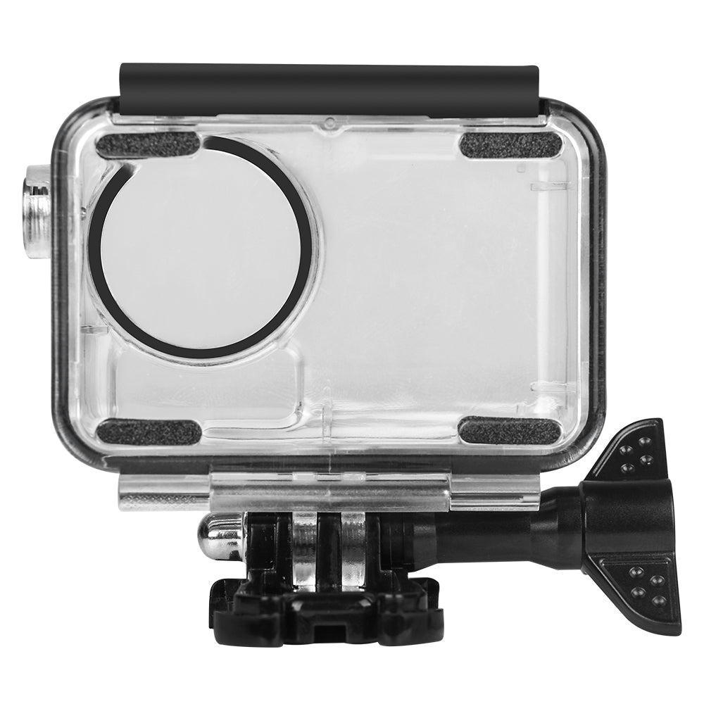 Uniqkart FLW306 Waterproof Case Housing Case Diving Protective Housing Shell 40 Meter for DJI Osmo Action Camera - Black