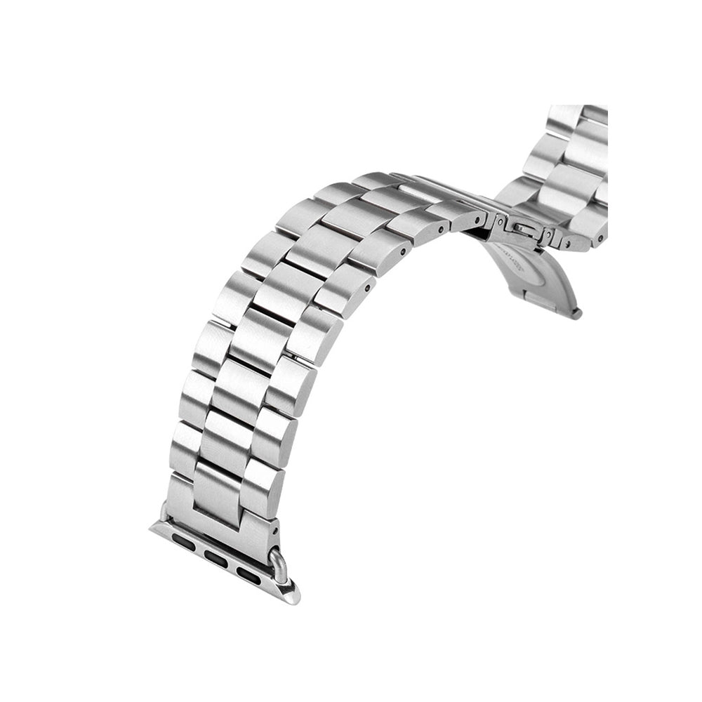 XINCUCO Stainless Steel Watch Band for Apple Watch Series 8 45mm / Ultra 49mm / 7 45mm / Series / 6 SE / SE (2022) / 5 / 4 44mm / Series 3 / 2 / 1 42mm with Axle Connectors