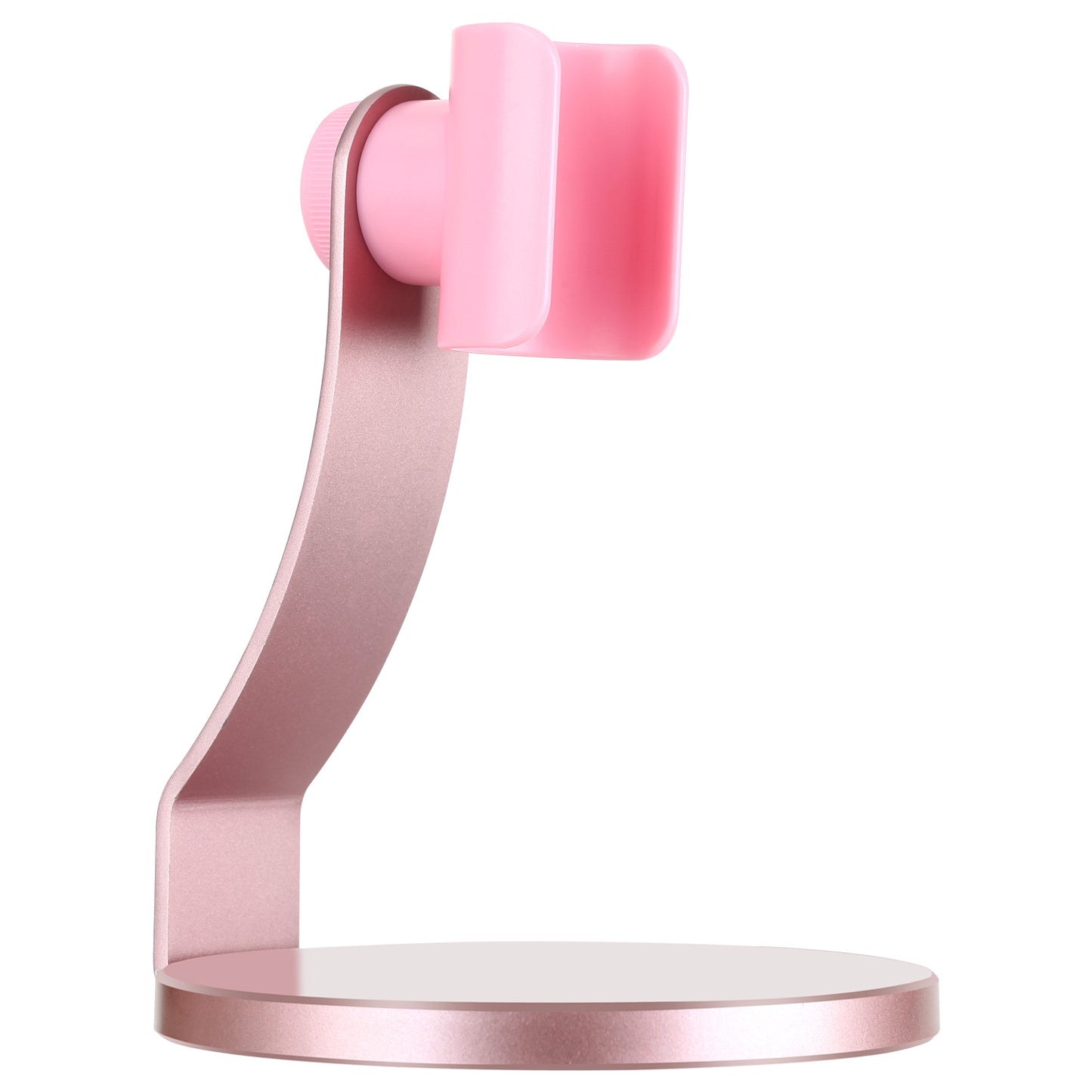 Uniqkart K-MIC PRO Wireless Bluetooth Mobile Microphone Karaoke Kit with LED Light - Rose Gold Color