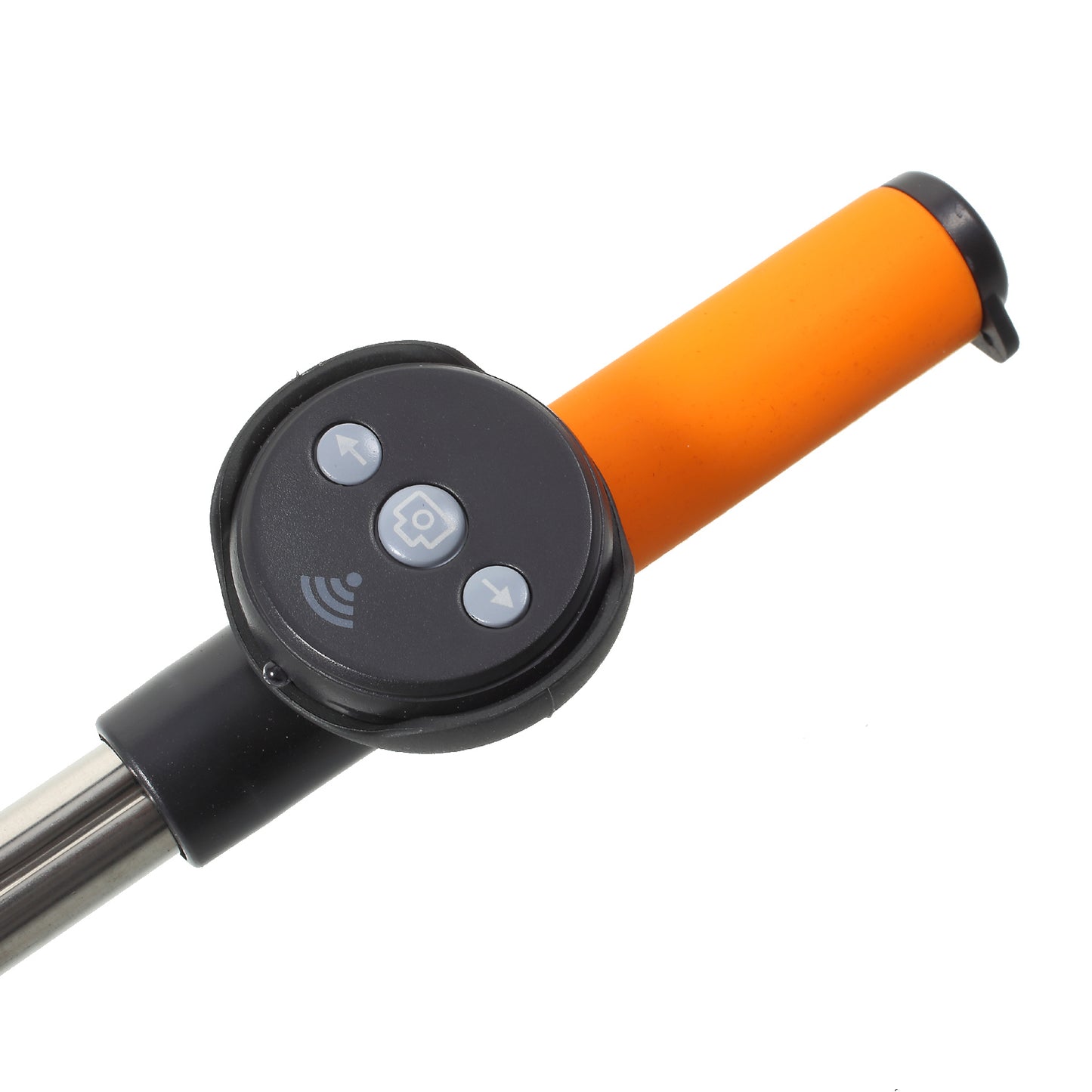 Portable Smart Bluetooth Electric Selfie Stick Monopod 360 Degree Rotation - Orange