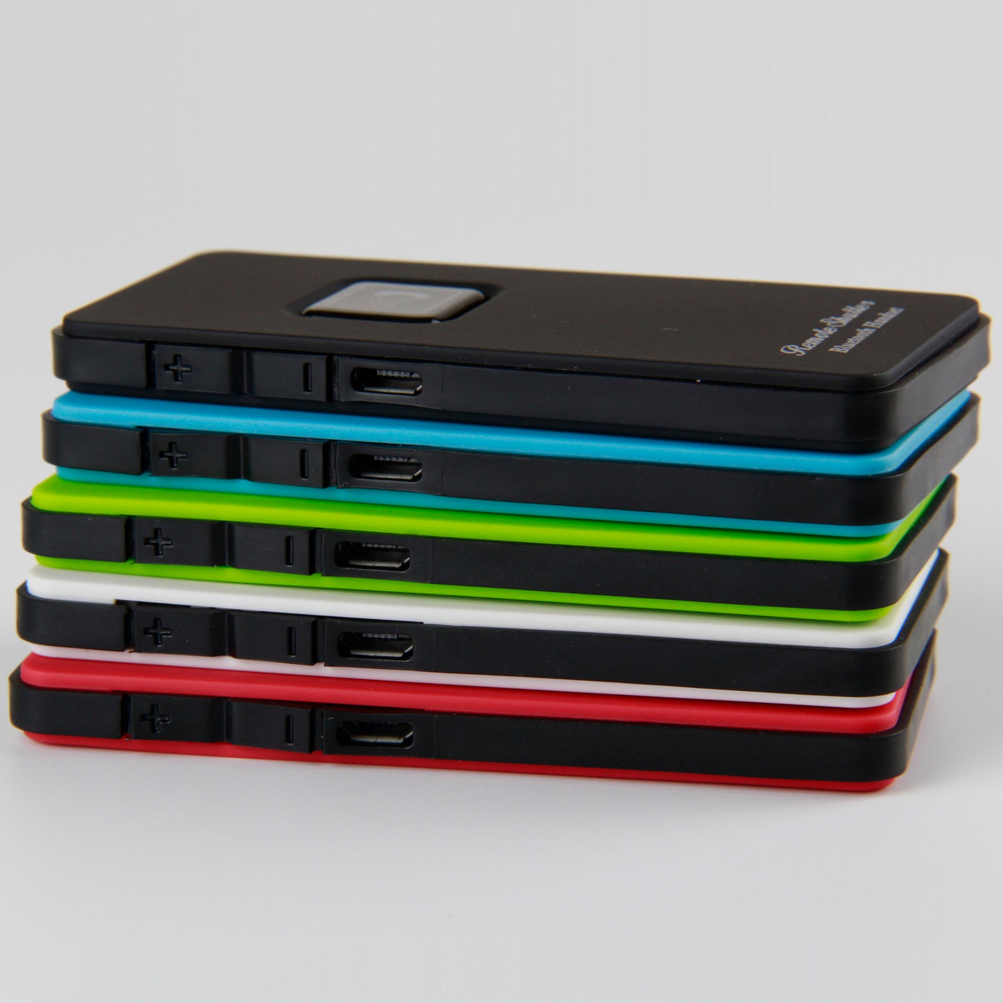 Portable 2-in-1 Bluetooth 4.1 Handset Headphone + Remote Shutter Control for Android/iOS Devices - Black