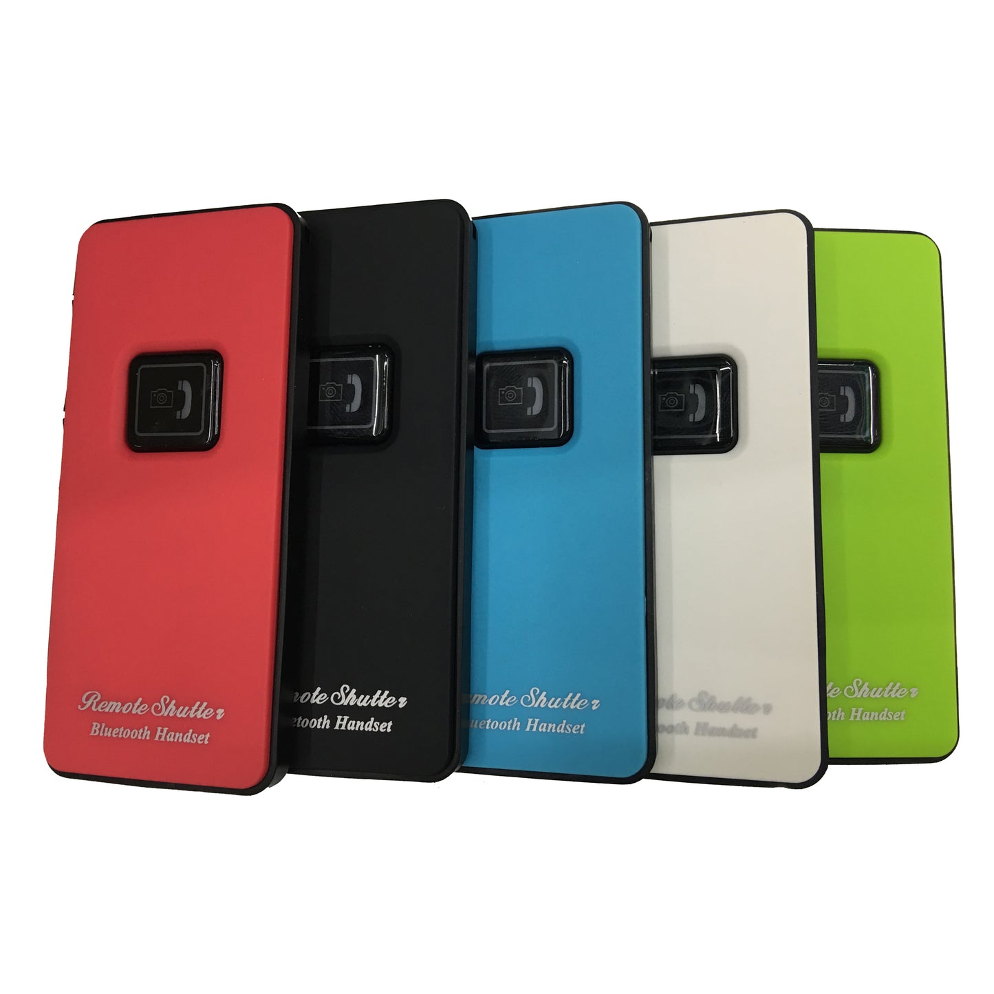 Portable 2-in-1 Bluetooth 4.1 Handset Headphone + Remote Shutter Control for Android/iOS Devices - Black