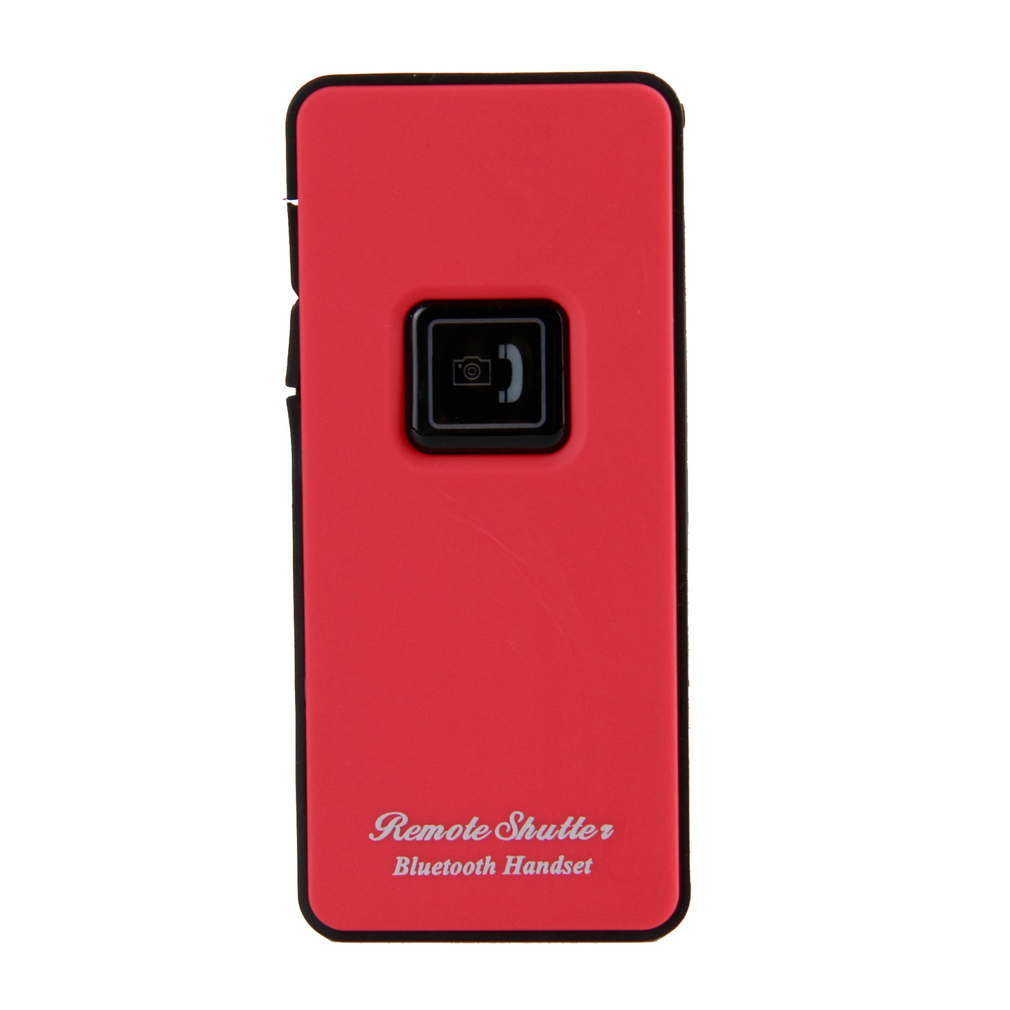 2-in-1 Bluetooth 4.1 Wireless Handset + Remote Shutter Control for Android/iOS Devices - Red
