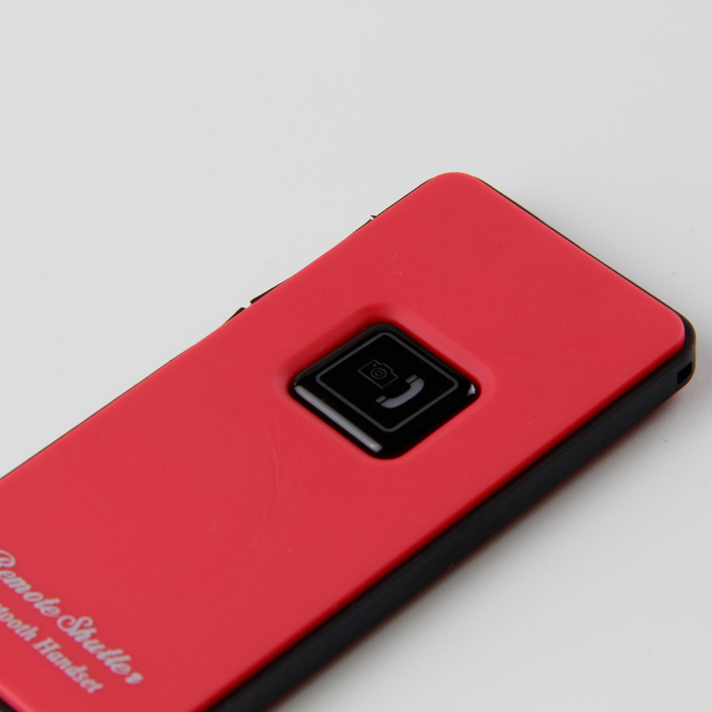 2-in-1 Bluetooth 4.1 Wireless Handset + Remote Shutter Control for Android/iOS Devices - Red