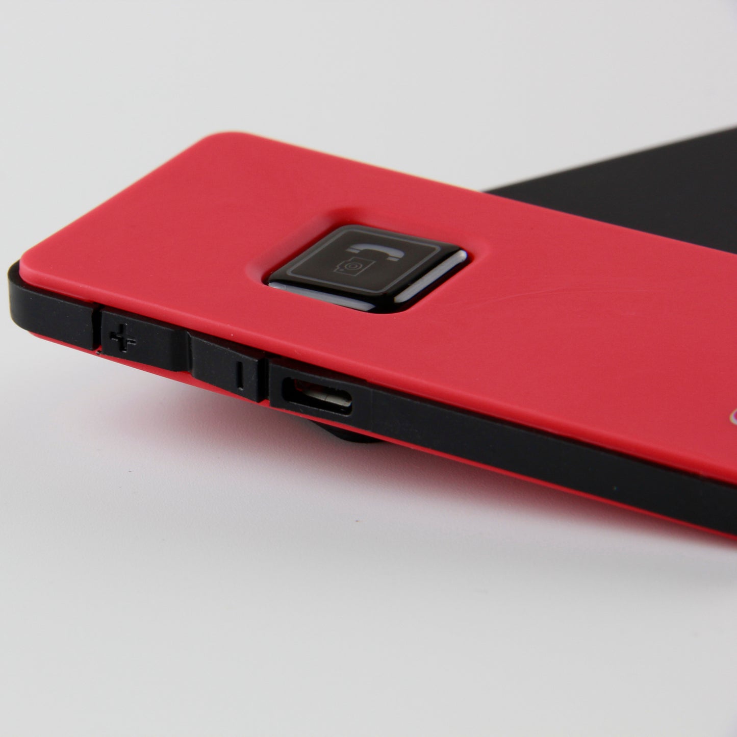 2-in-1 Bluetooth 4.1 Wireless Handset + Remote Shutter Control for Android/iOS Devices - Red