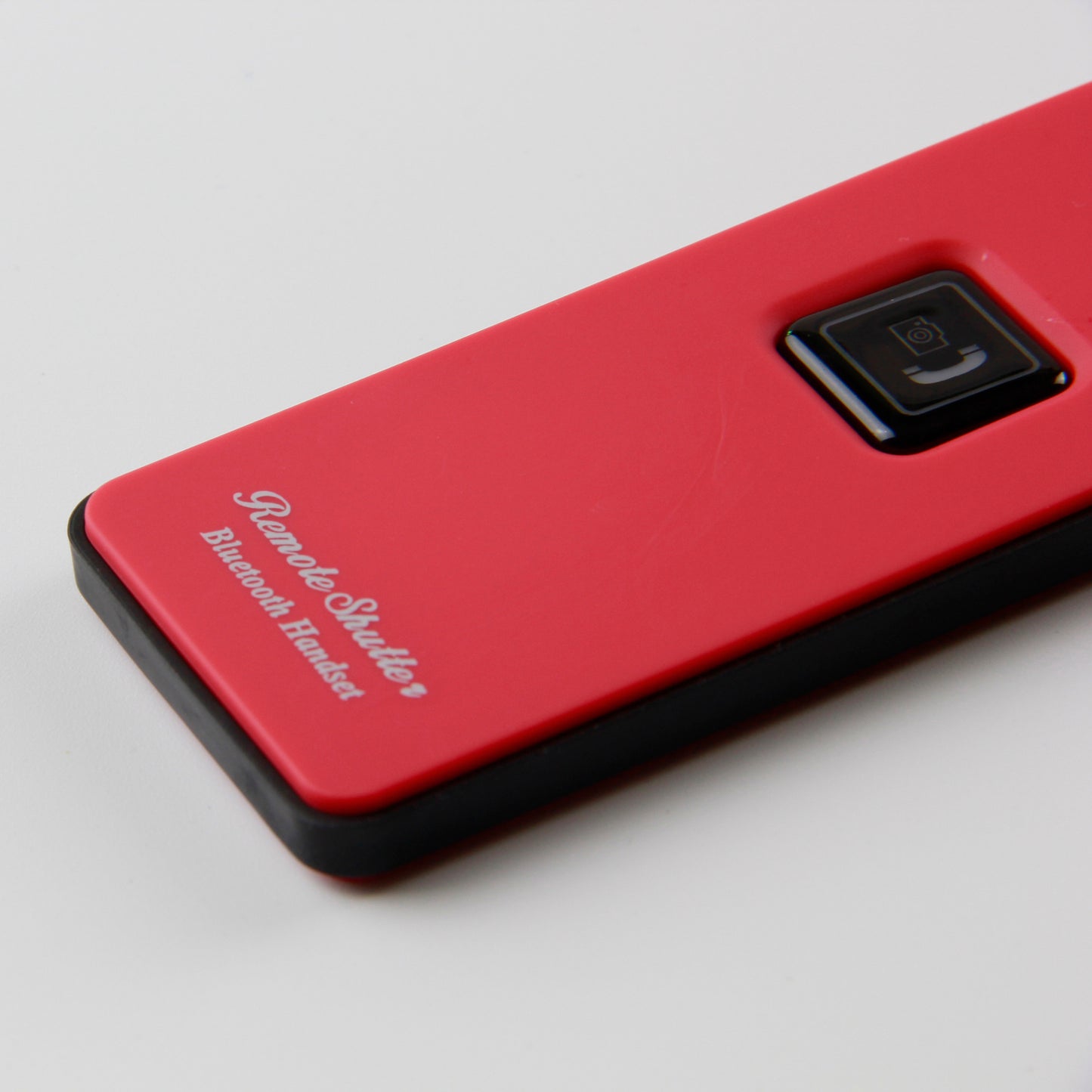 2-in-1 Bluetooth 4.1 Wireless Handset + Remote Shutter Control for Android/iOS Devices - Red