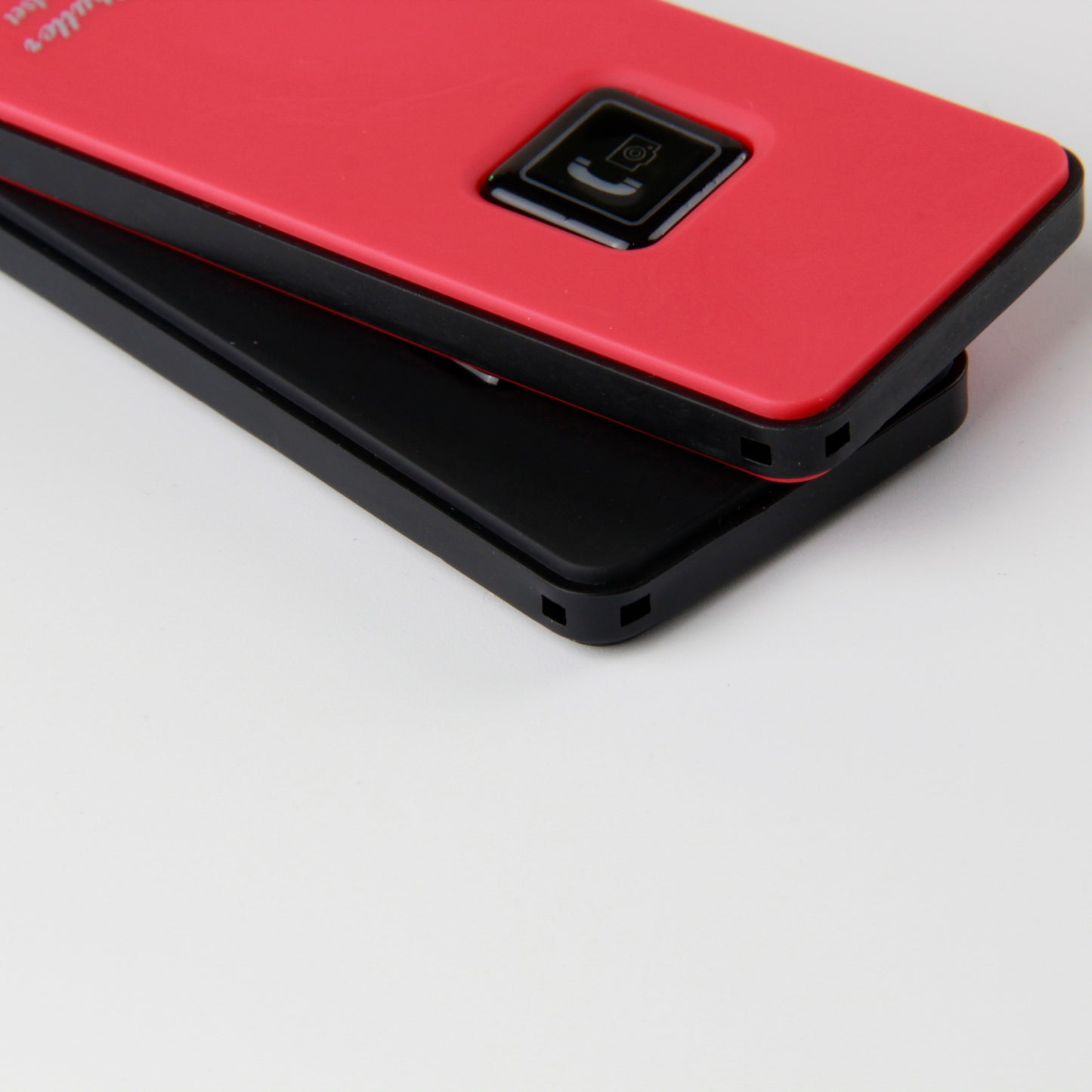 2-in-1 Bluetooth 4.1 Wireless Handset + Remote Shutter Control for Android/iOS Devices - Red