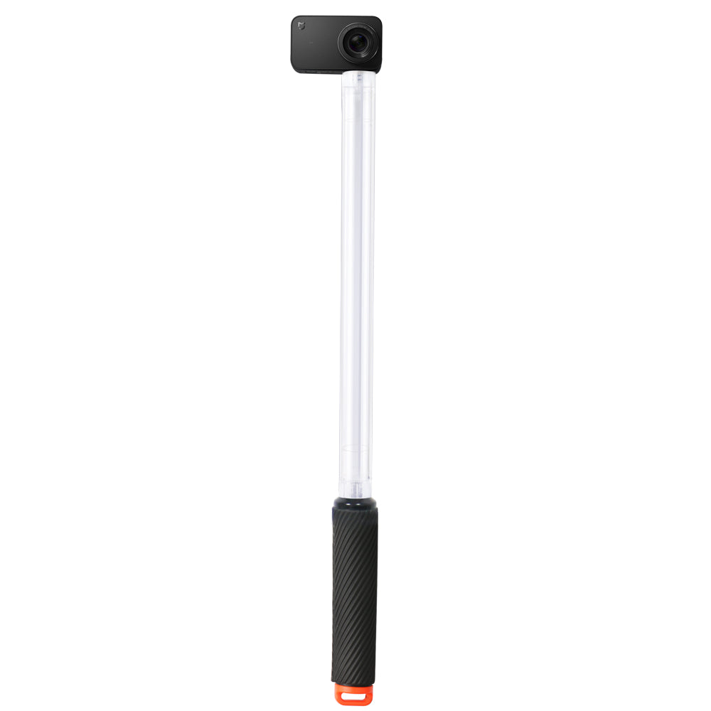 17 inch Waterproof Selfie Stick 40m Underwater Adjustable Selfie Stick for GoPro Camera - Orange