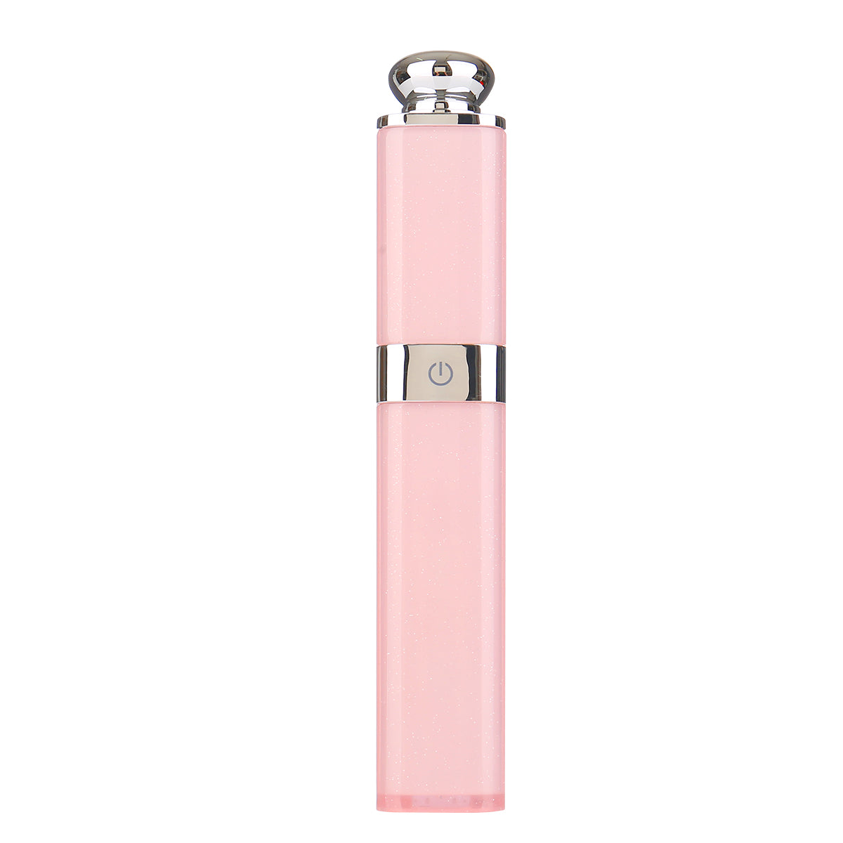 Aluminum Alloy Adjustable Mini Lipstick Wired Selfie Stick - Pink
