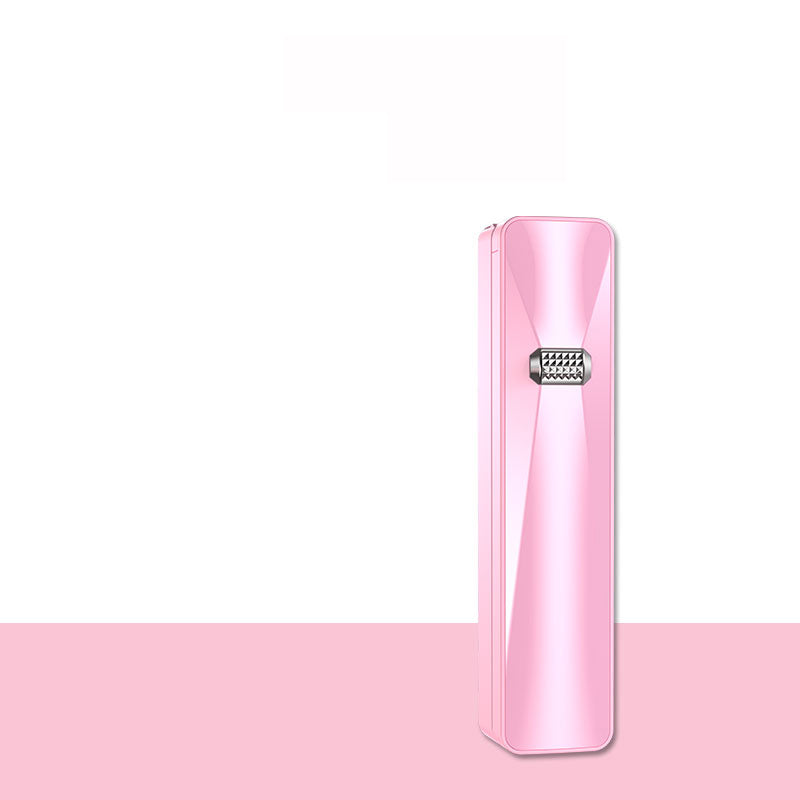 Uniqkart US-ZB050 M2 Mini Bluetooth LED Fill Light Selfie Stick for iPhone XS/X Etc - Pink