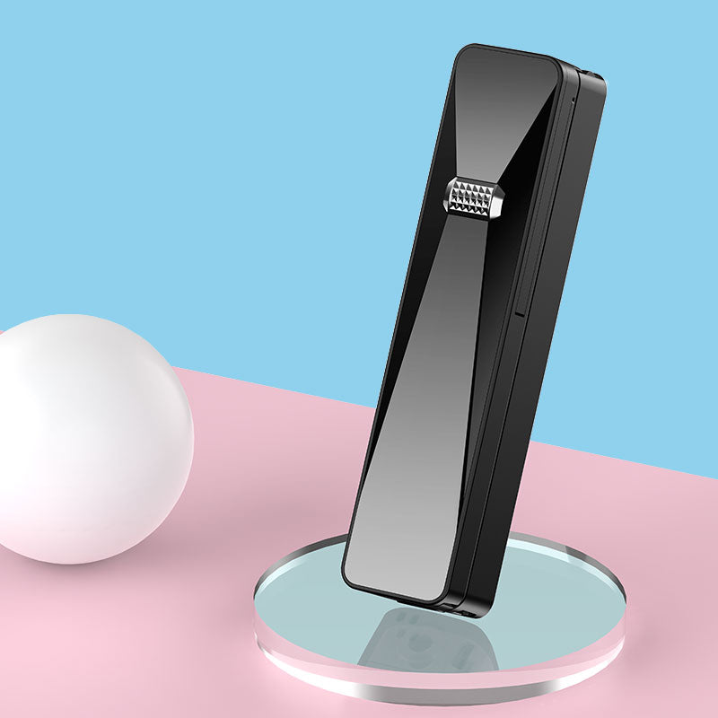 Uniqkart US-ZB050 M2 Bluetooth LED Fill Light Selfie Stick for iPhone XS/X Etc - Black