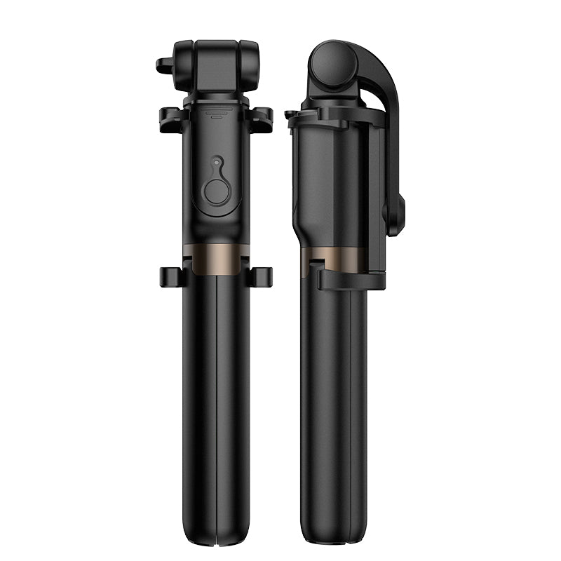 ROCK Bluetooth Portable and Extendable Mini Selfie Stick with Tripod - Black