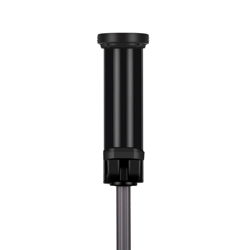 Uniqkart KM12 Mini Bluetooth LED Fill Light Selfie Stick for iPhone XS/X, etc - Black