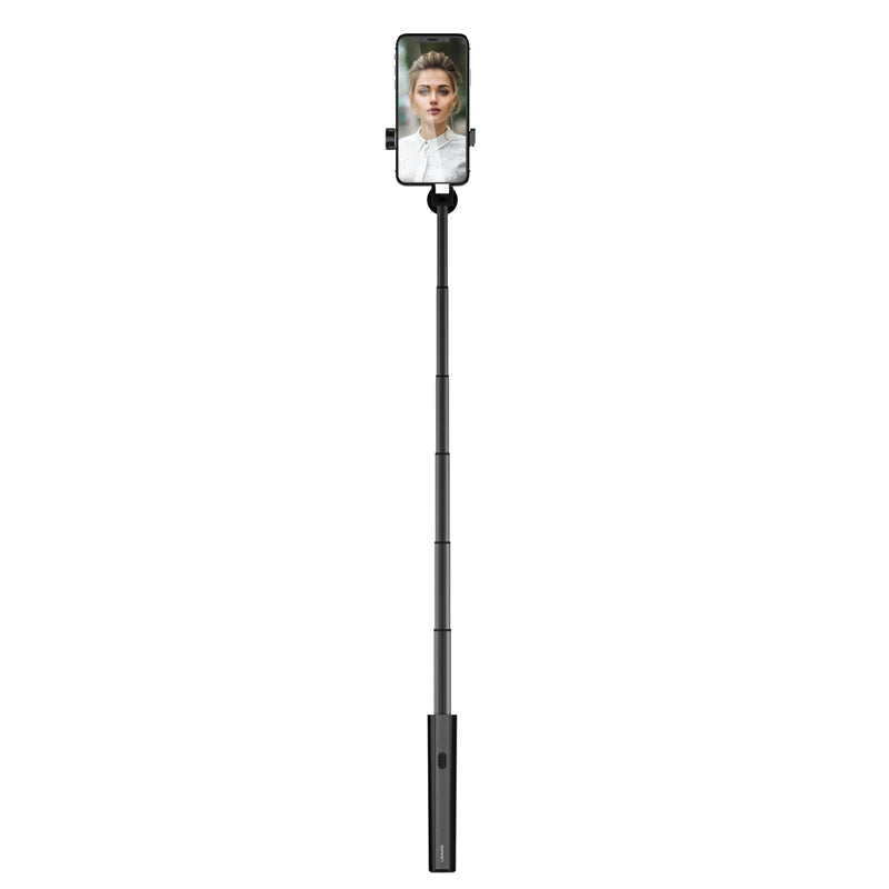 Uniqkart US-ZB069 Wireless Selfie Stick 80cm for iPhone Samsung Huawei - Black