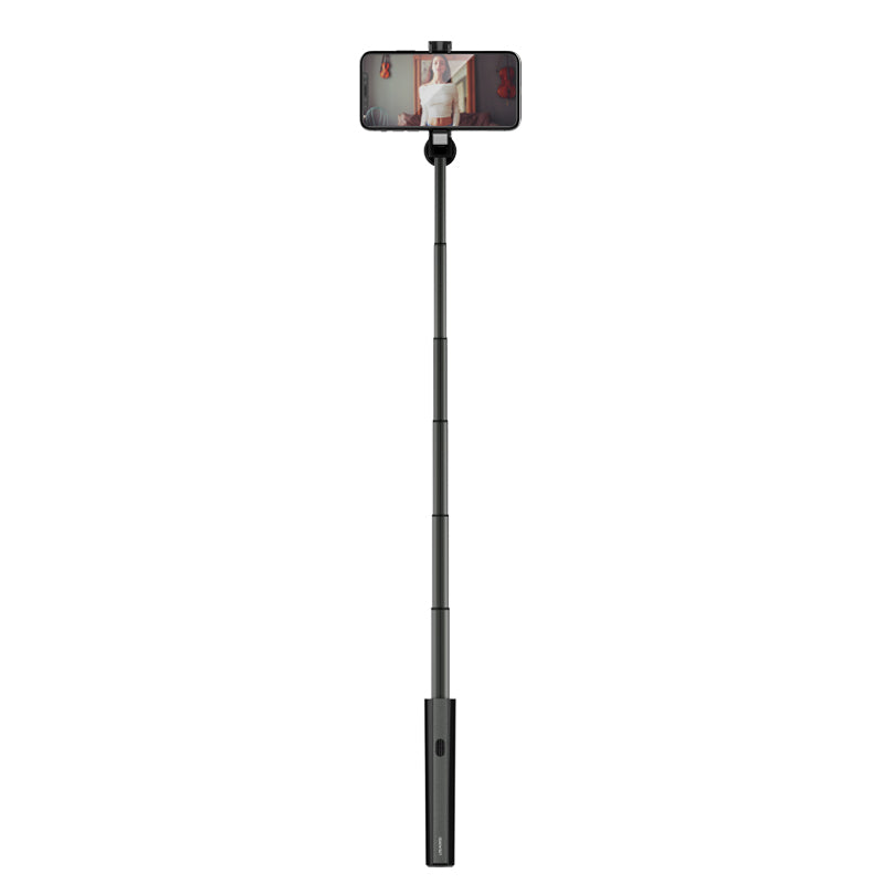 Uniqkart US-ZB069 Wireless Selfie Stick 80cm for iPhone Samsung Huawei - Black