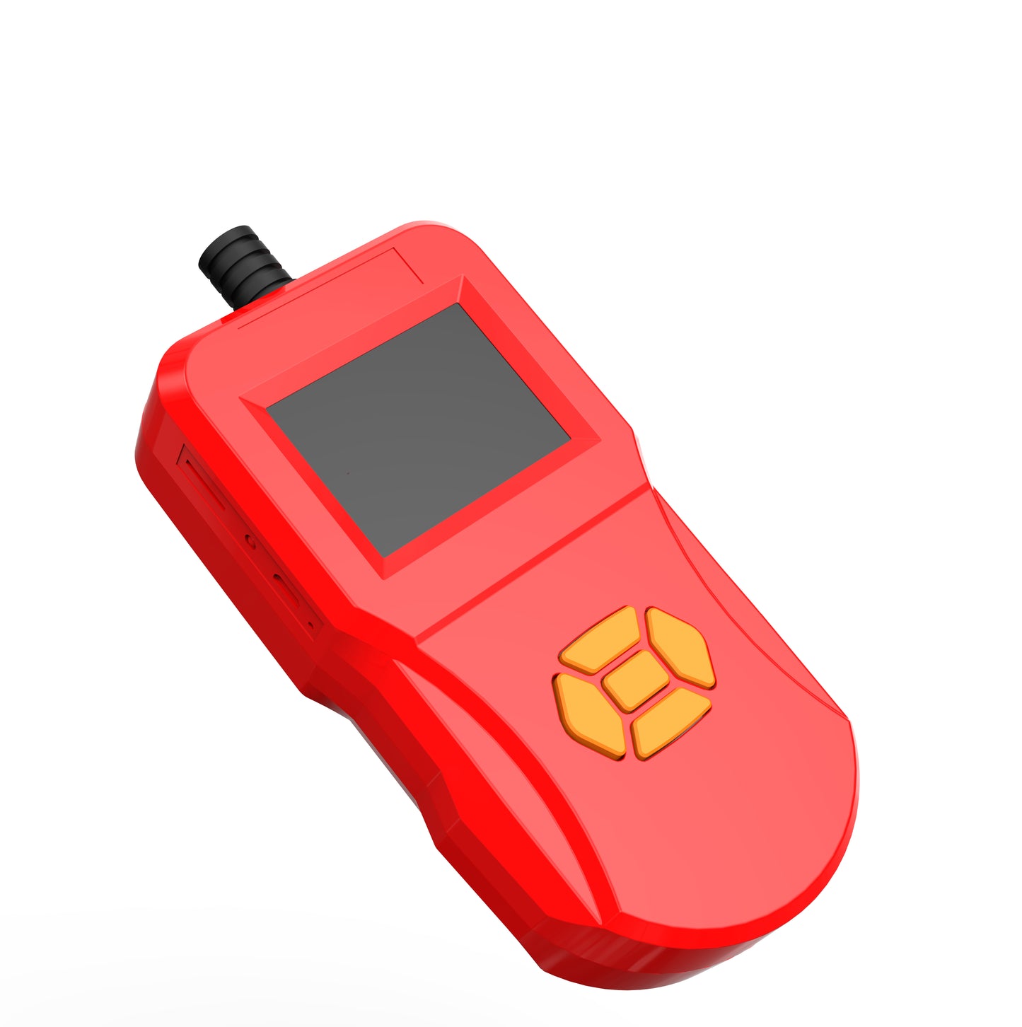 Inskam127 2.4 inch IPS Digital Inspection Endoscope IP67 Waterproof Camera Diameter 5.5MM Rigid Line 3M - Red