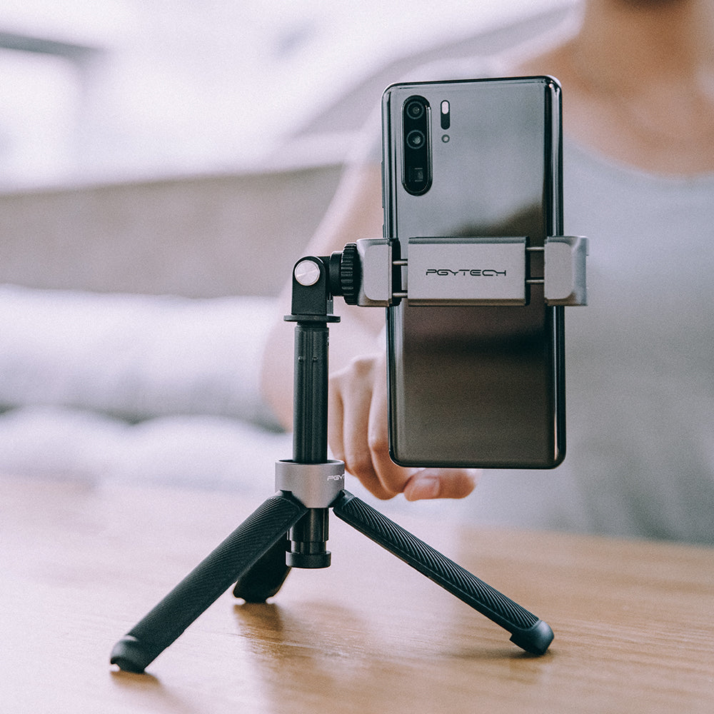 PGYTECH VLOG Phone Extension Pole Tripod and Universal Phone Holder