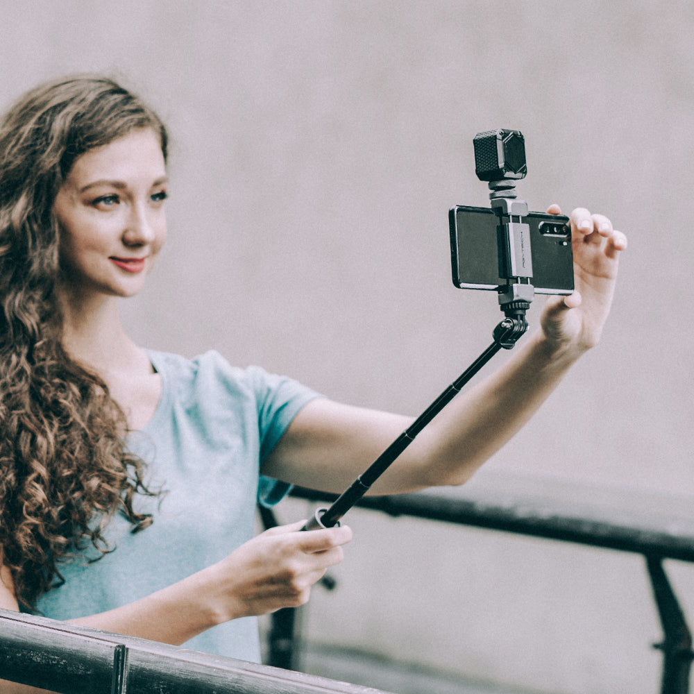 PGYTECH VLOG Phone Extension Pole Tripod and Universal Phone Holder