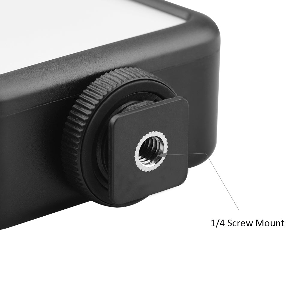 EWB7997 Mini LED Video Light Portable Photography Lighting Kit Photo Studio Fill Lamp Built-in Rechargeable Battery