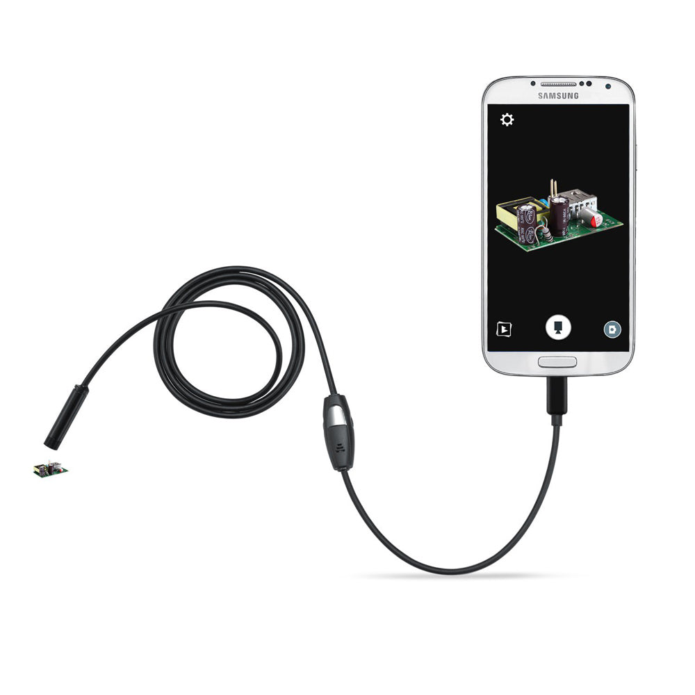 2m Waterproof Micro USB Industrial Endoscope for Laptops OTG Android Smartphones