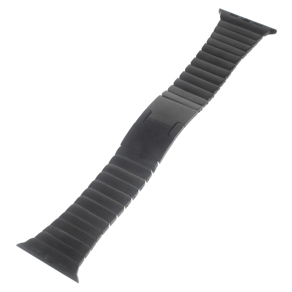 Stainless Steel Watchband for Apple Watch Series 8 45mm / Ultra 49mm / 7 45mm / Series / 6 SE / SE (2022) / 5 / 4 44mm / Series 3 / 2 / 1 42mm (Undetachable) - Black