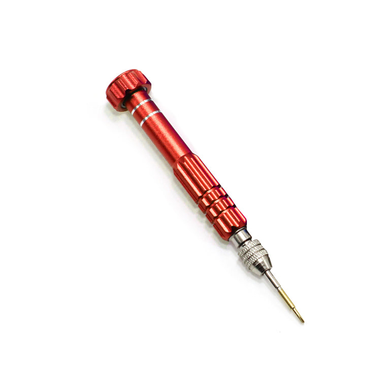 5-in-1 Professional Disassembling Repair Opening Tool Screwdriver Set for iPhone Repair - Red