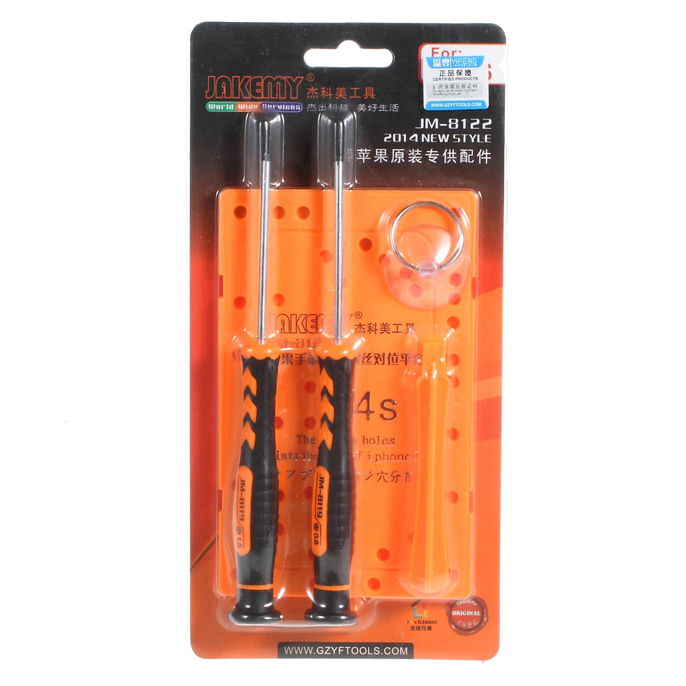 Jakemy JM-8122 Repair Open Tools Screwdriver Set for iPhone SE 5s 5 4 4s