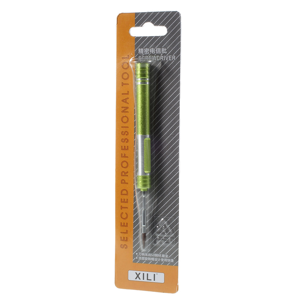XILI 0.6 x 40mm Triangle Screwdriver Repair Tool for Apple Watch - Green