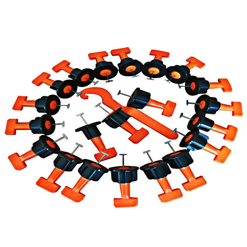 50Pcs/Pack Anti-lippage Reusable Tile Leveling System Positioning T-lock Tools